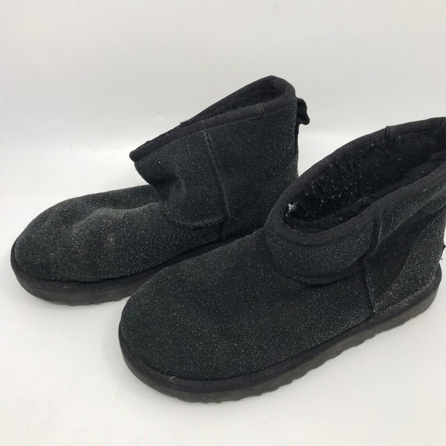 Mid UGG Black Boots Size: US 6