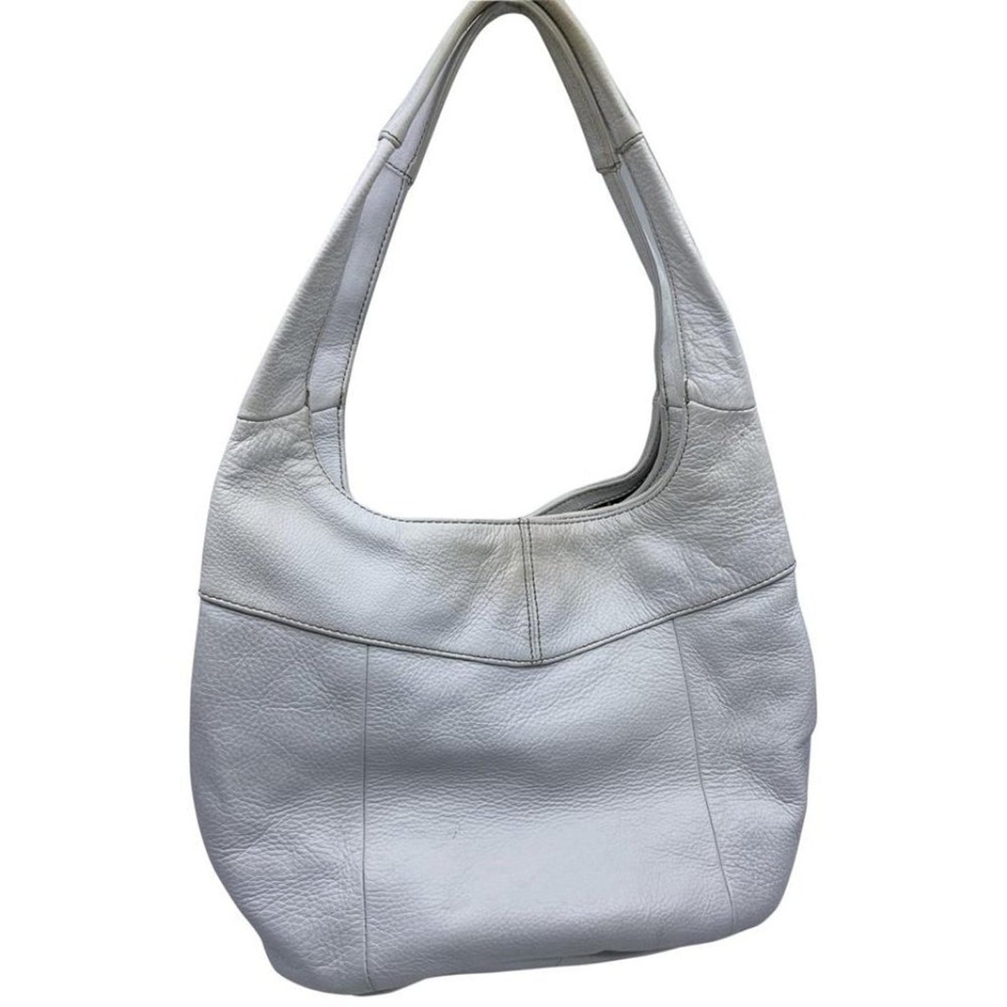 TIGNANELLO White Leather Shoulder Bag