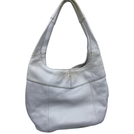 TIGNANELLO White Leather Shoulder Bag