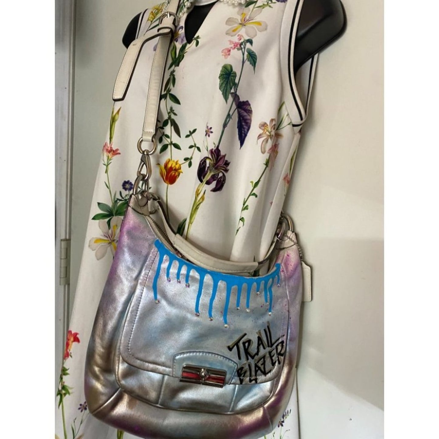 Coach Leather Crossbody Multicolor Customized