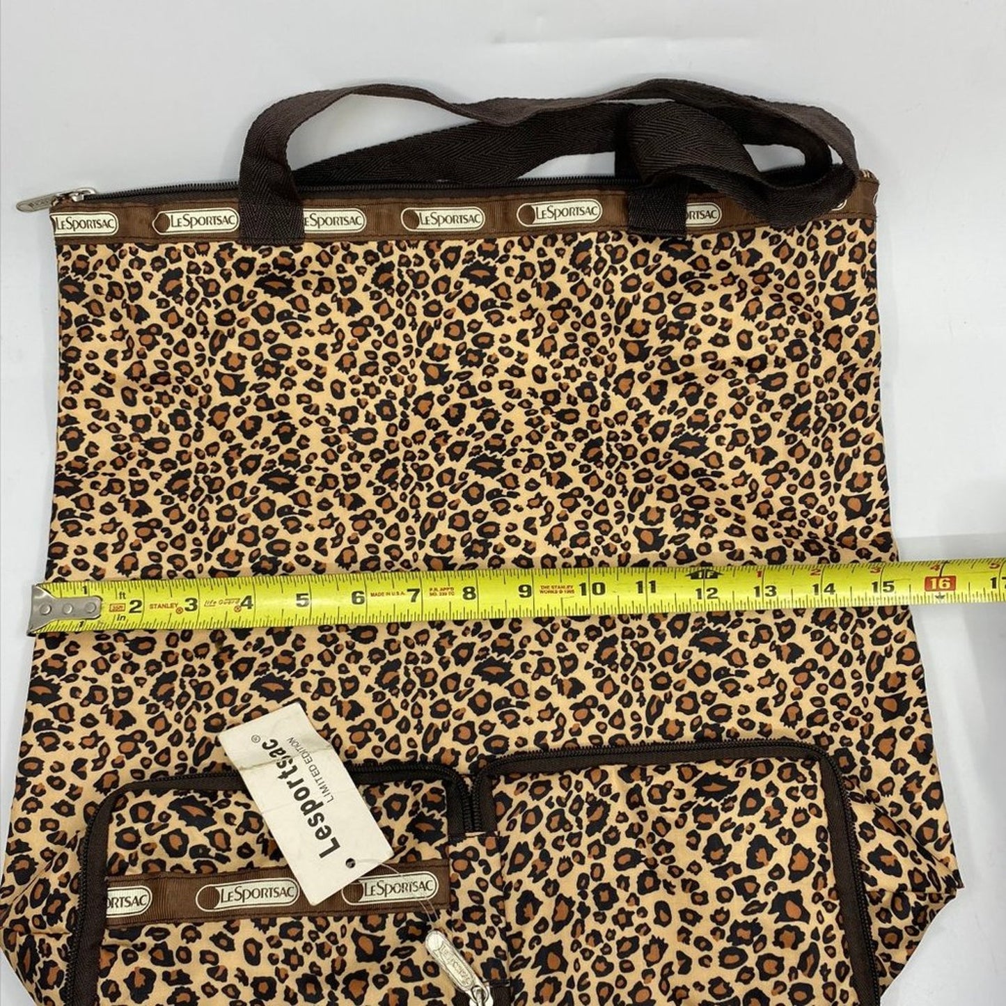 Le Sportsec Tan Large Shopping Tote