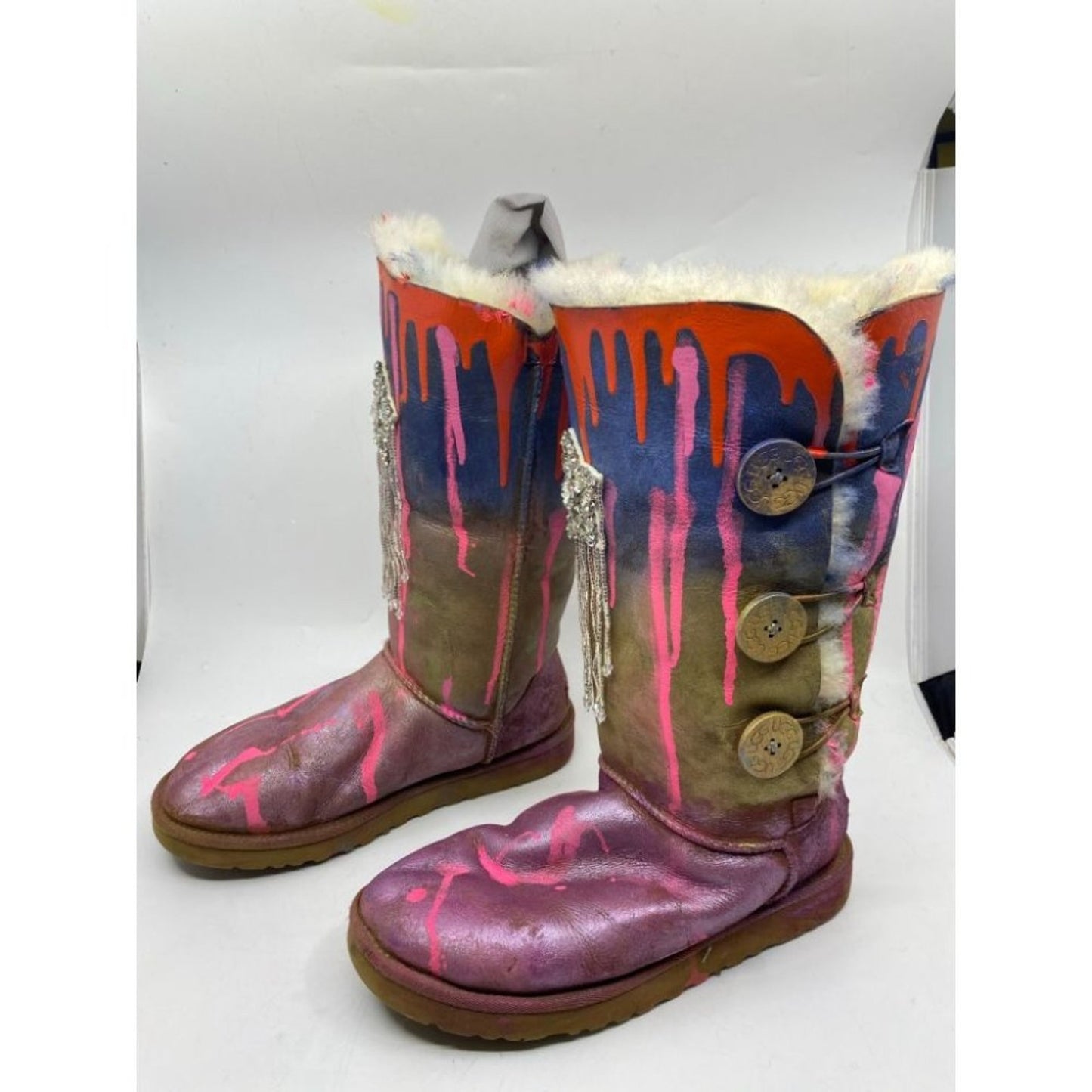 UGG Customized W/ Multicolor Trailblazer Boots