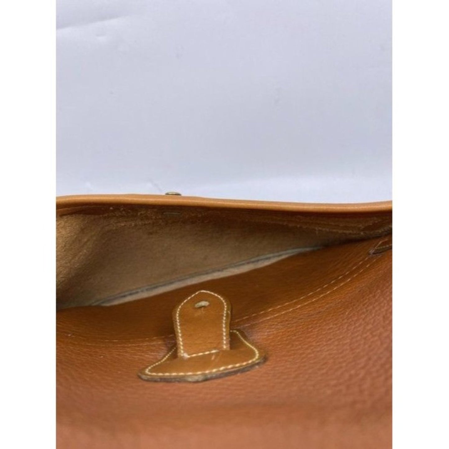 Dooney And Bourke Messenger W Vintage Unique W Feat Brown Leather Cross …