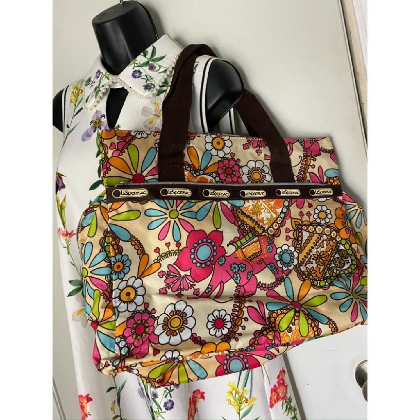 Lesportsac Large Multicolor Tote Bag