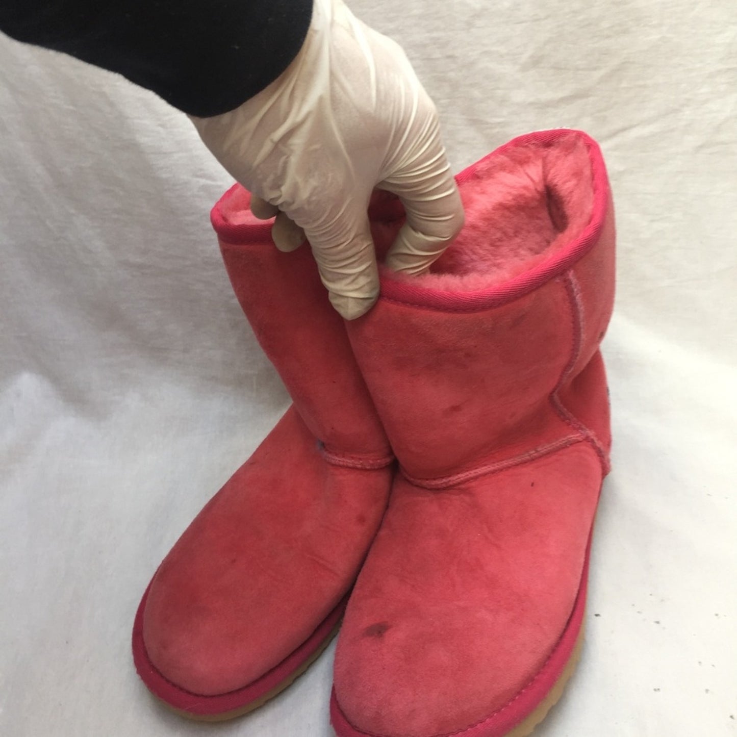 Mini UGG Pink Boots Size: 6