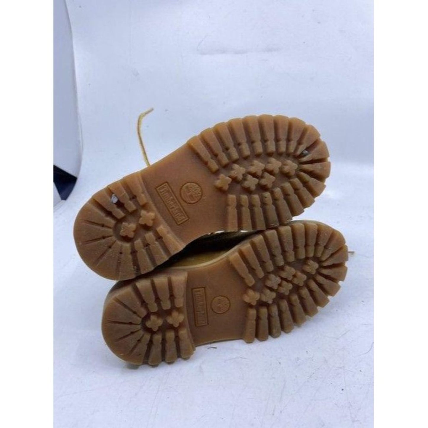 Timberland Tan Boys Leather Lace Up Great Conditio