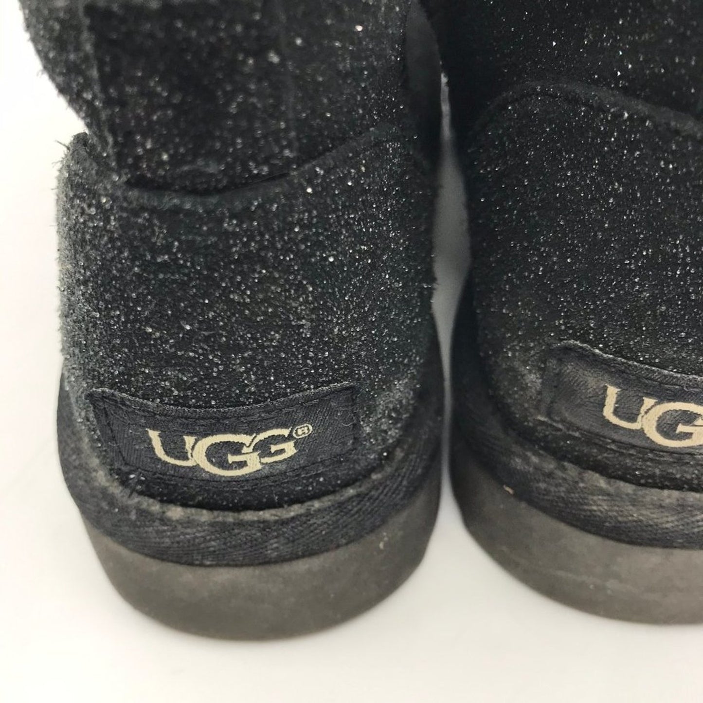 Mid UGG Black Boots Size: US 6