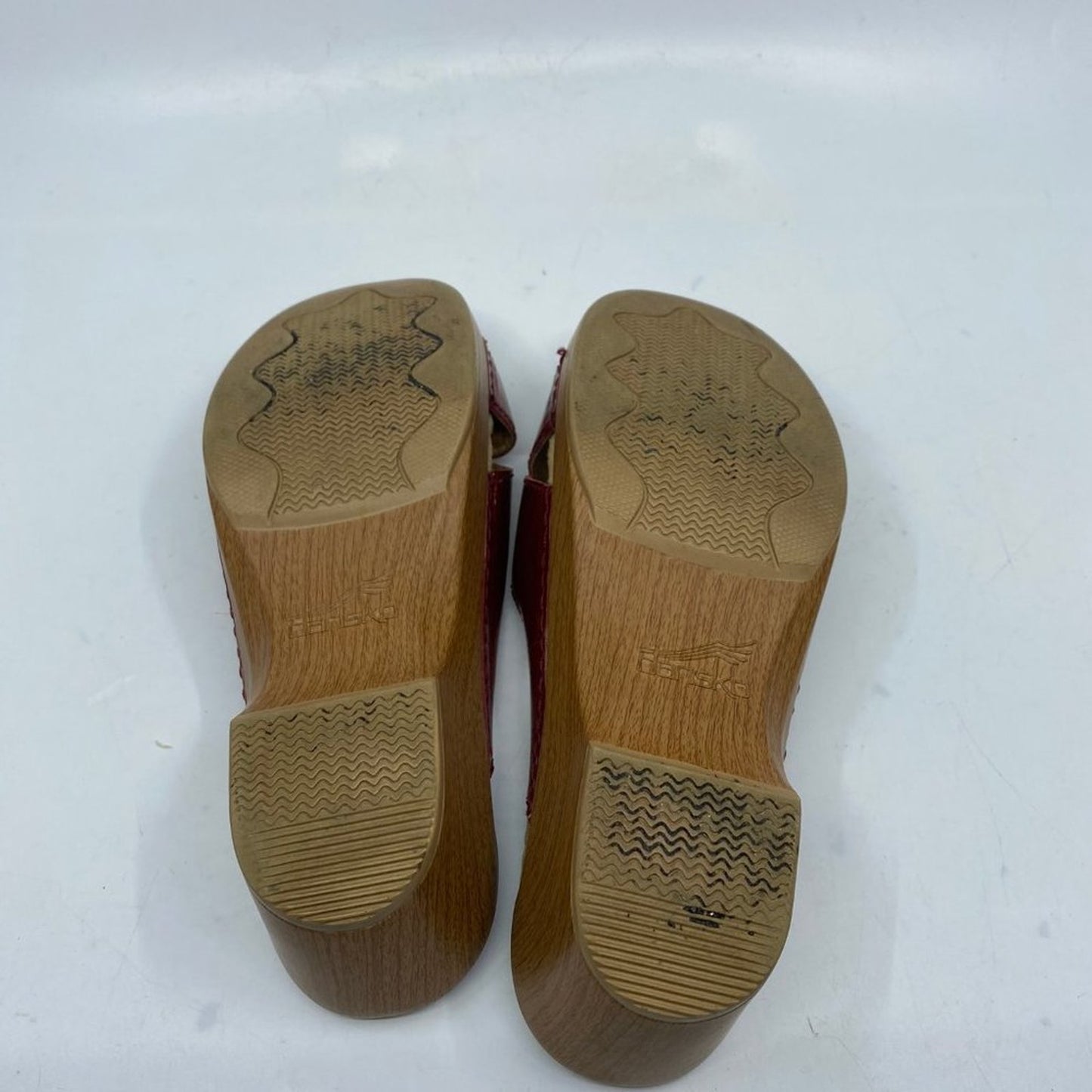 Dansko Red Open Toe size 38