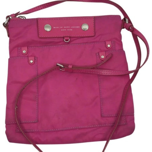 Marc Jacobs Pink Leather Cross Body Bag