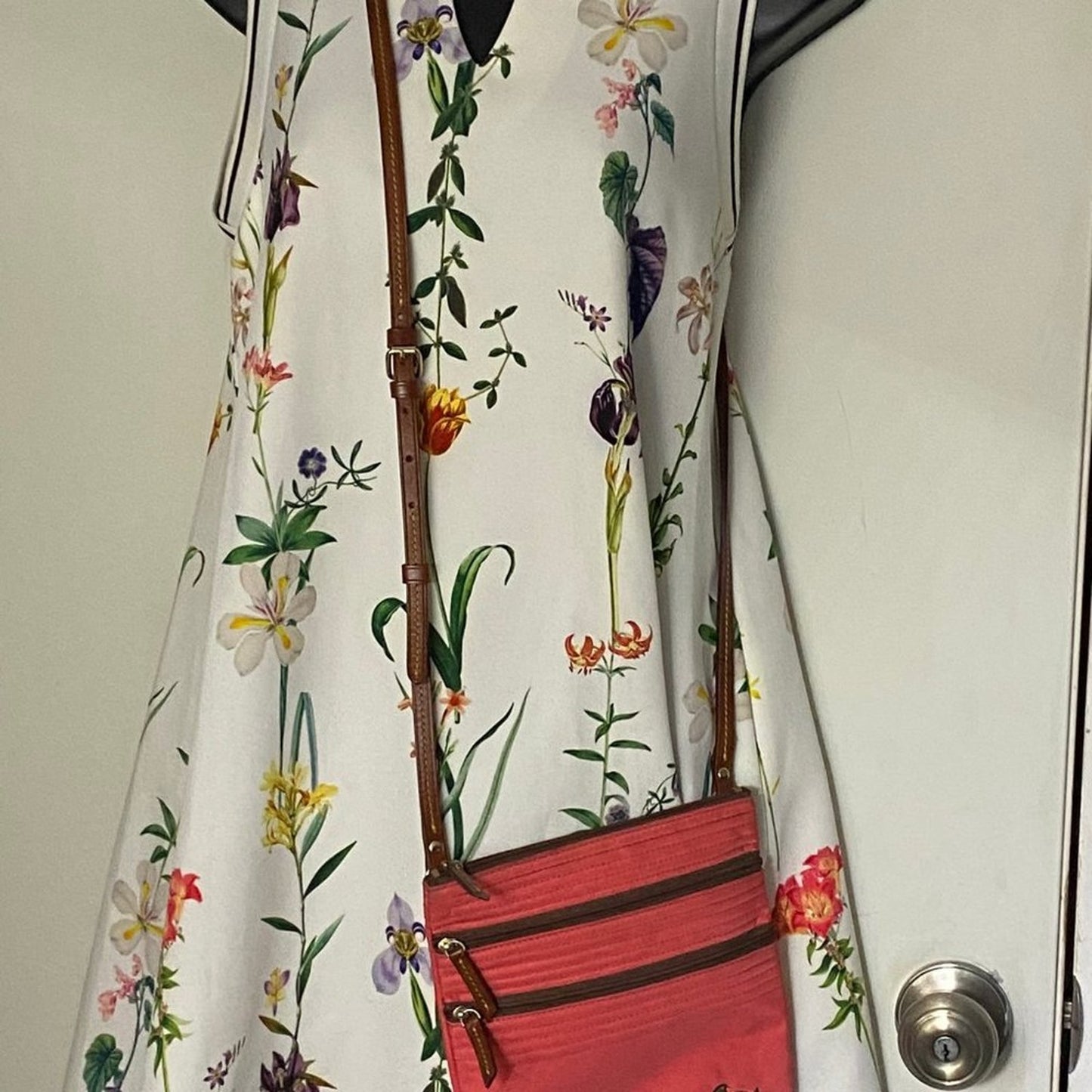 DOONEY & BOURKE Red Nylon Crossbody