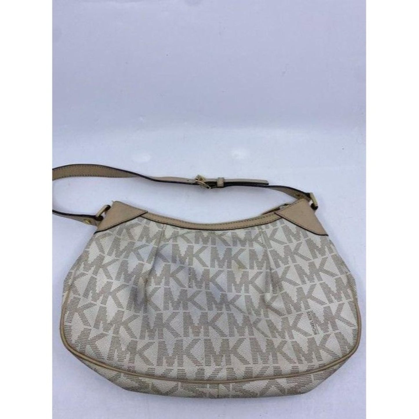 michael kors customized tan tote