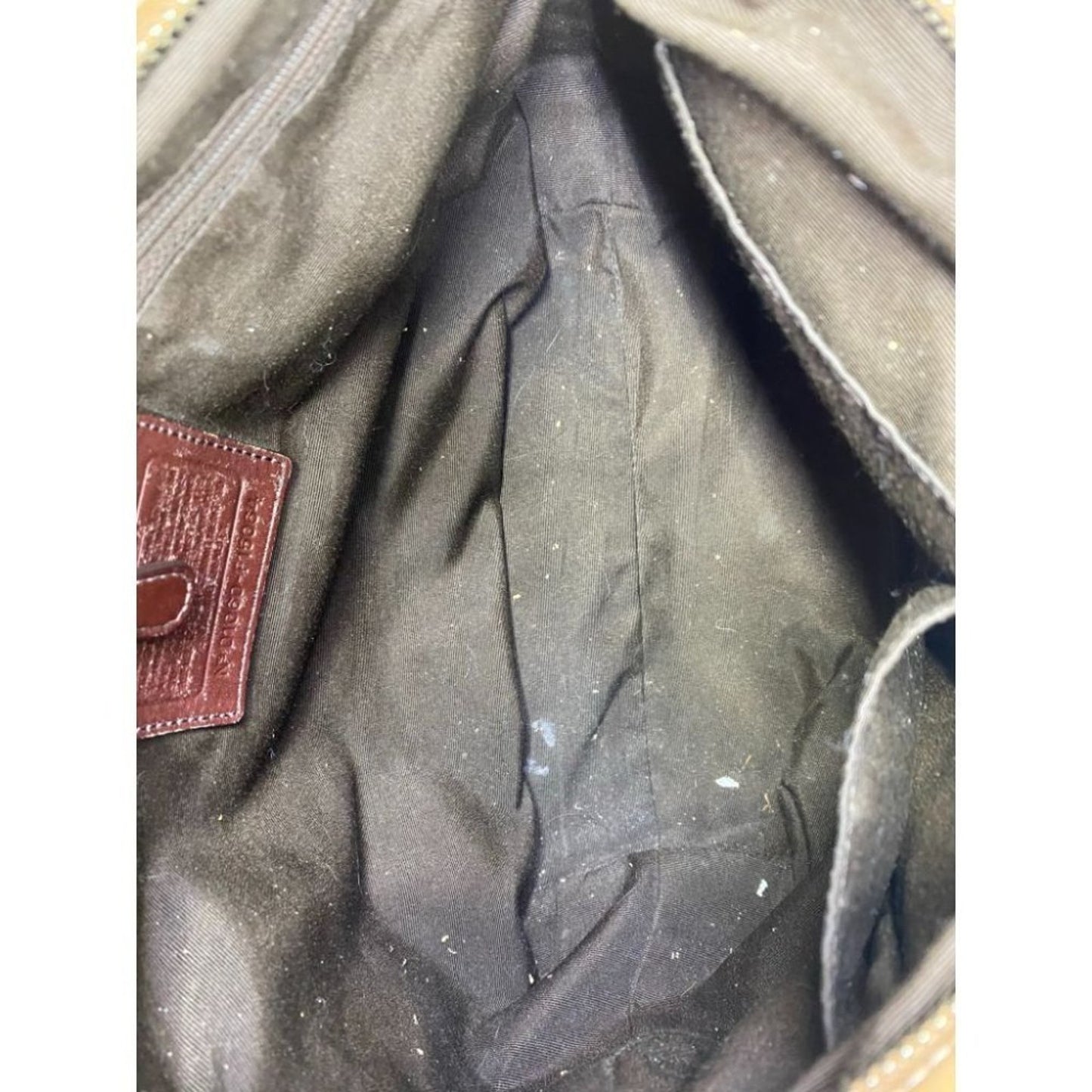 COACH Medium/ Large Leather Tan Shoulder Bag