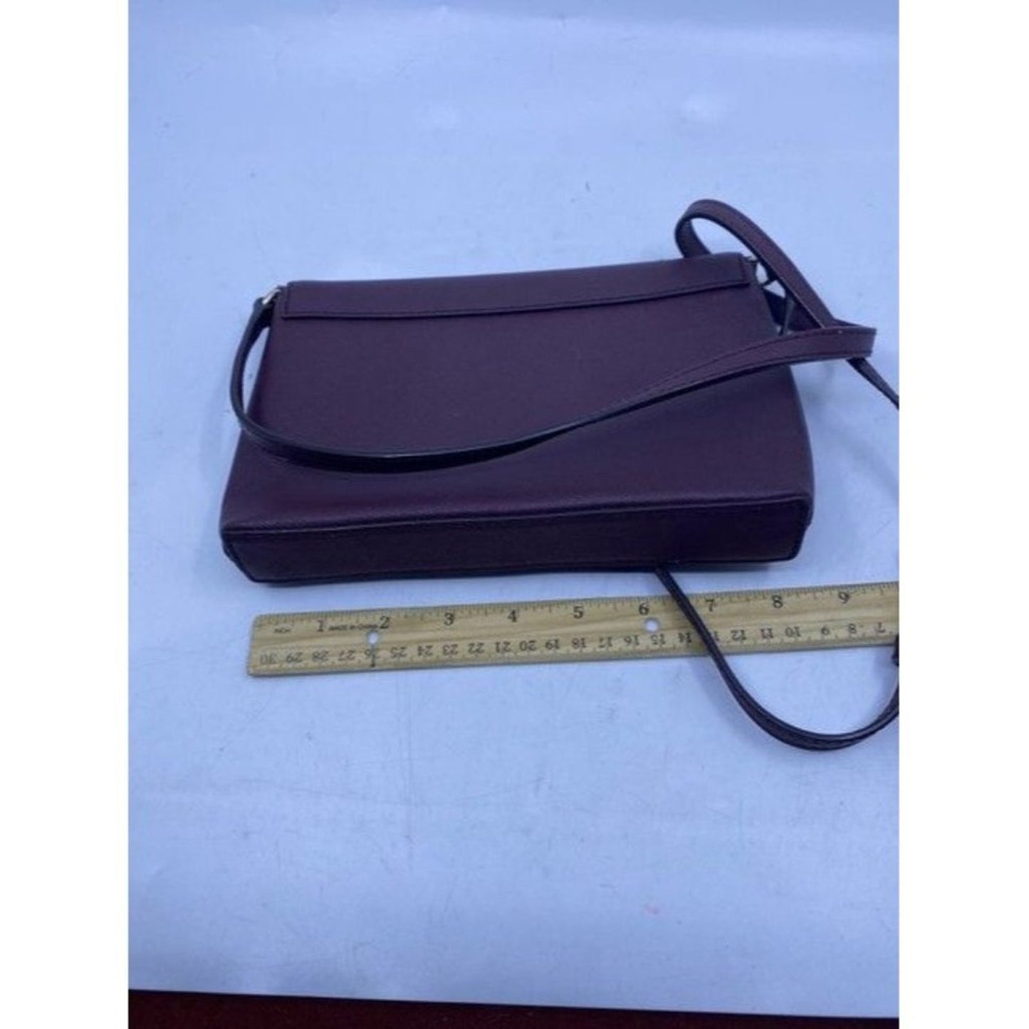 Kate Spade Cedar Street Monday Purple Leather Shoulder Bag