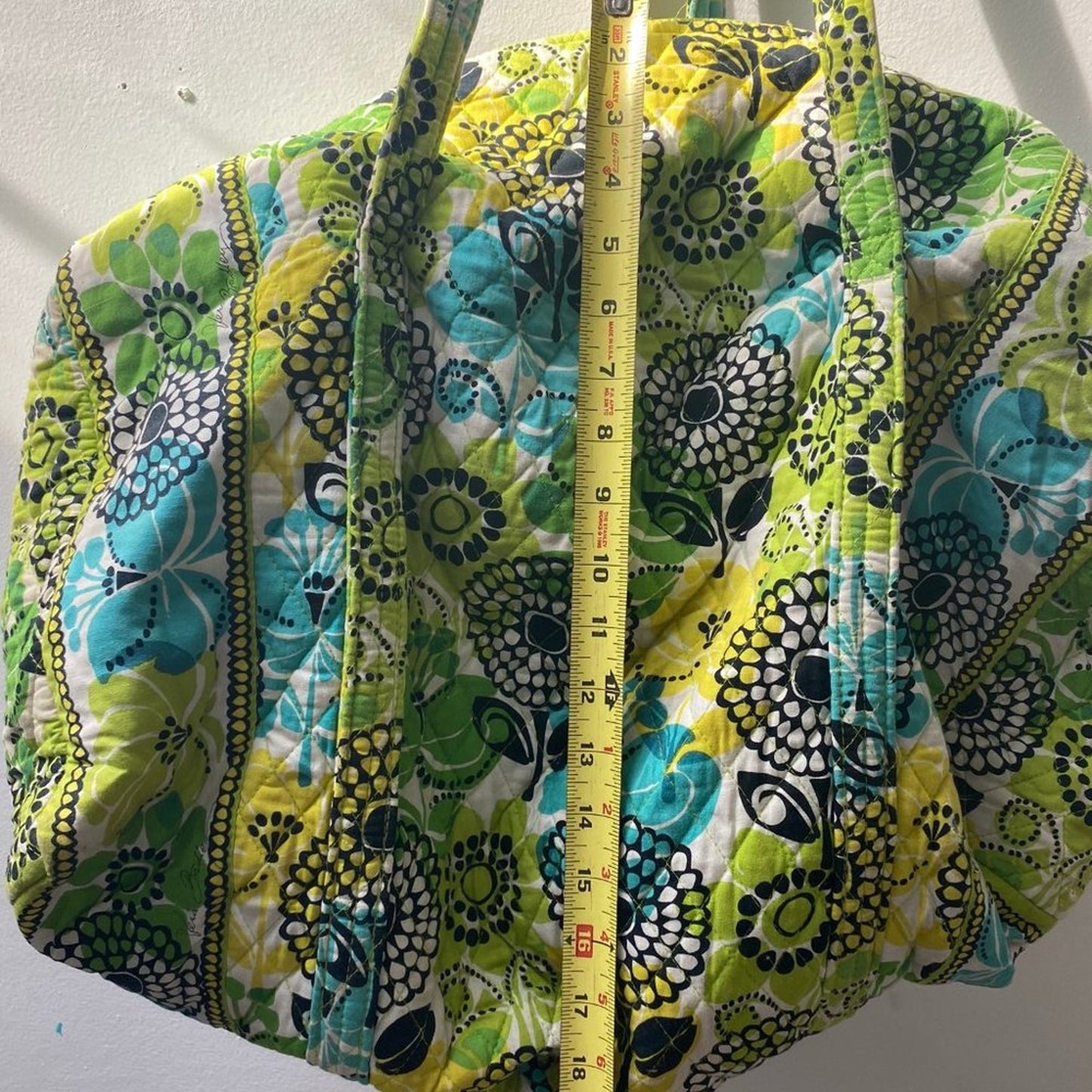 Vera Bradley Multicolor Quilted Large Travel Bag