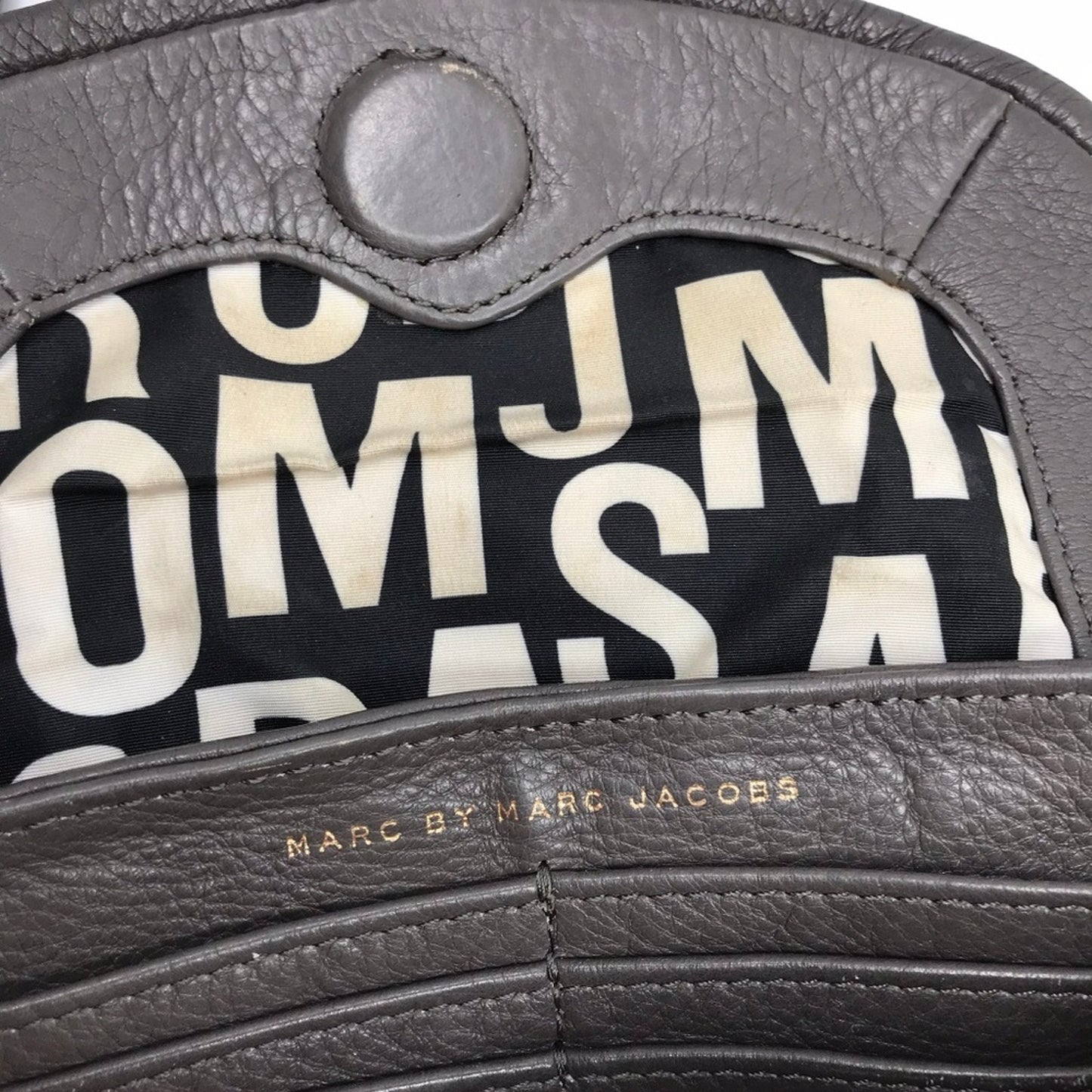 MARC JACOBS Pre-loved Gray Leather handbag