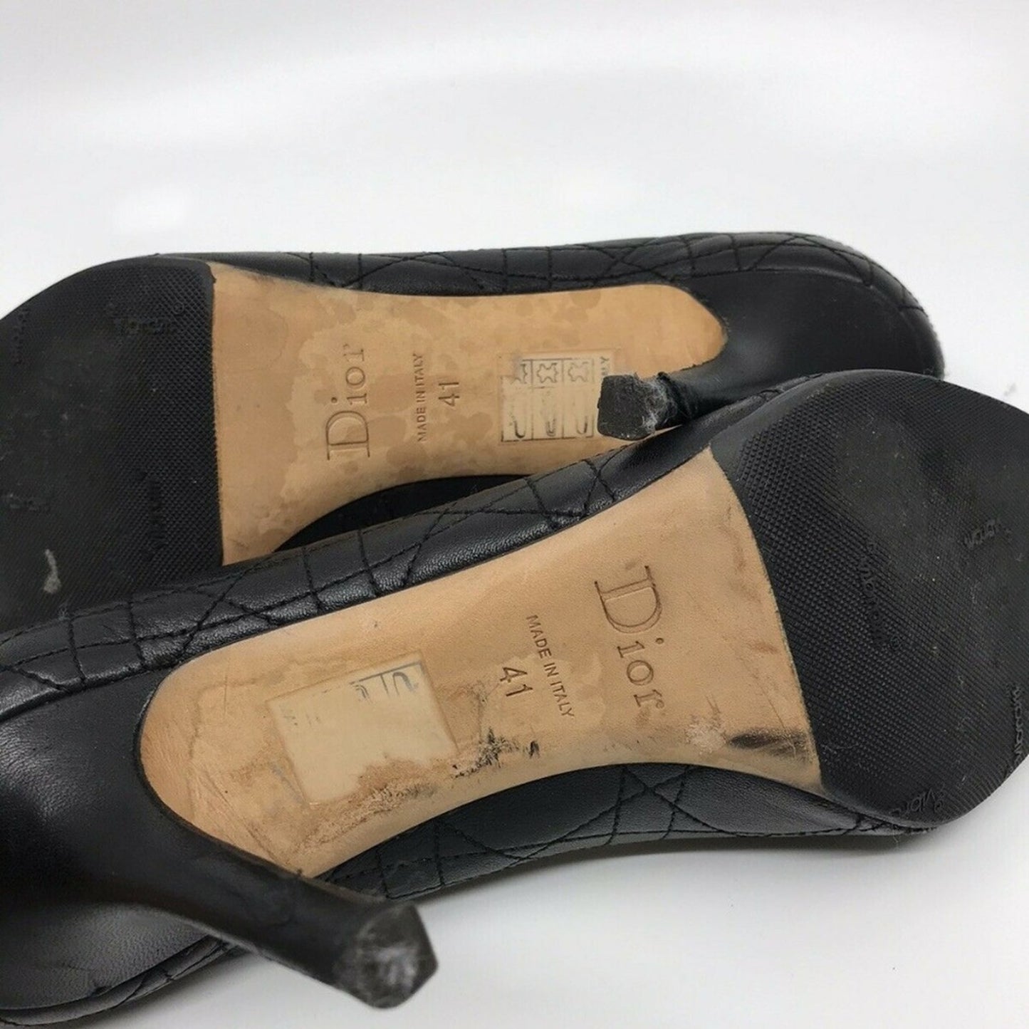 CHRISTIAN DIOR Women’s Cannage High Heel Pumps