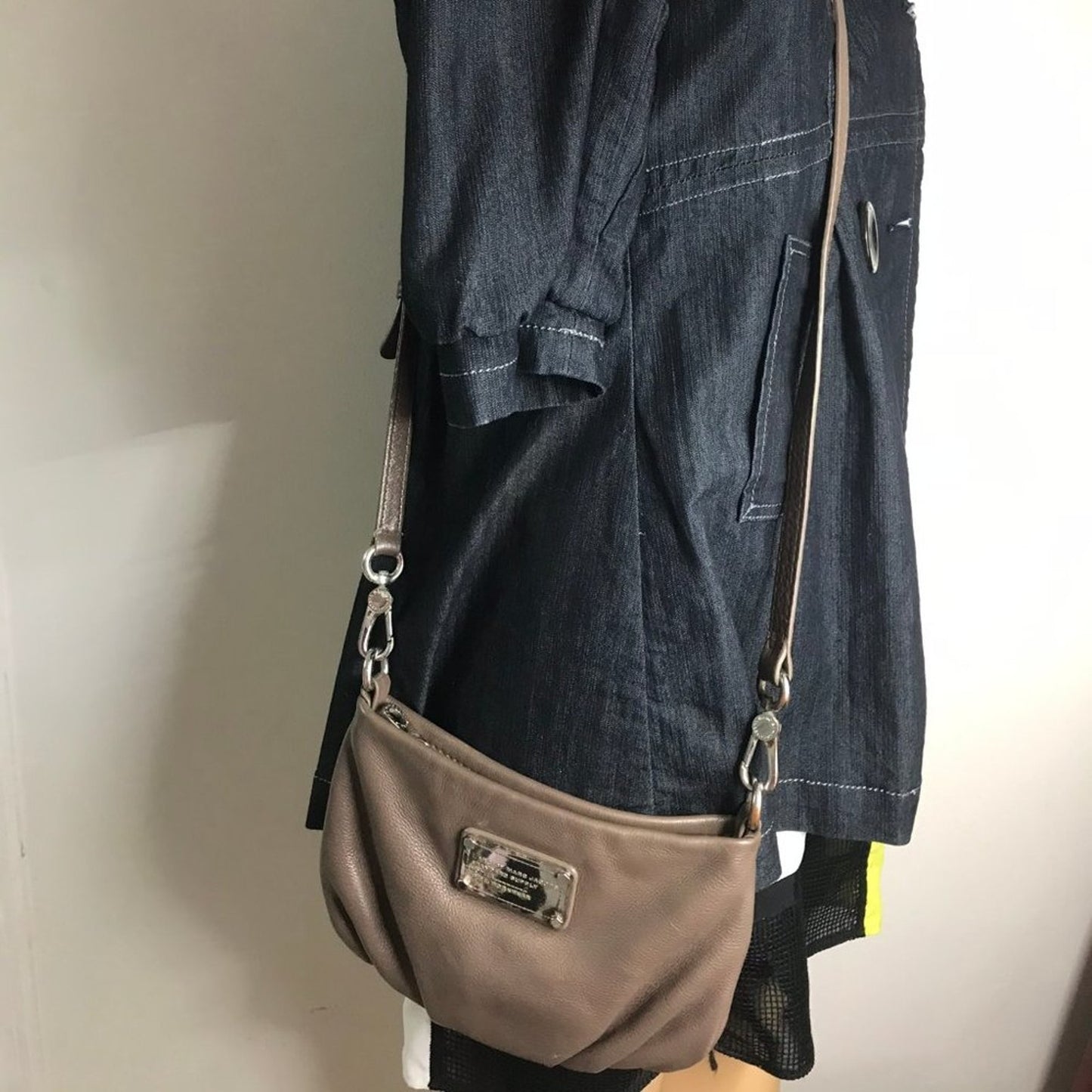 Marc Jacobs Brown Leather Crossbody Bag