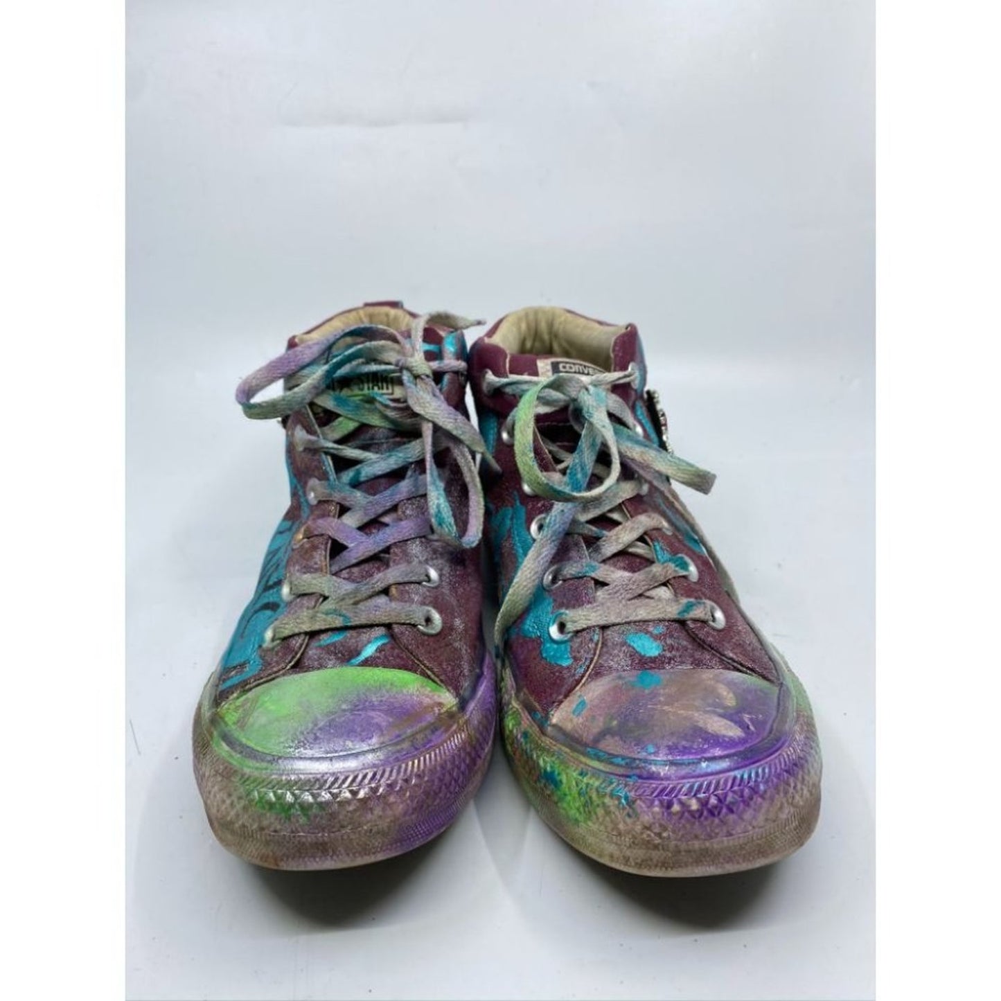 Converse Sneaker Customized Multicolor Womens 10.5