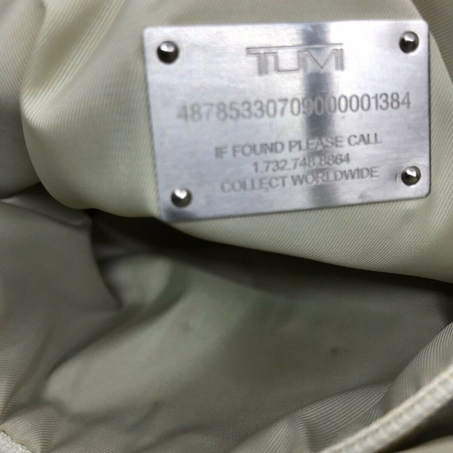 TUMI Nylon Crossbody Bag