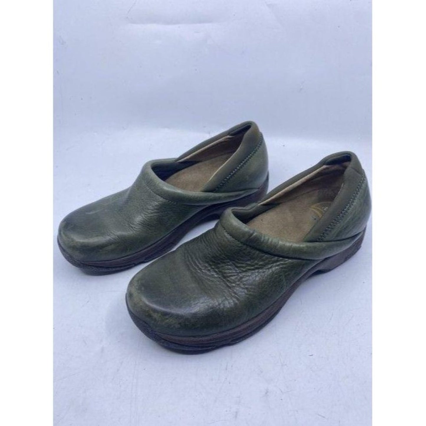 Dansko Olive Green Mulesslides Size Eu