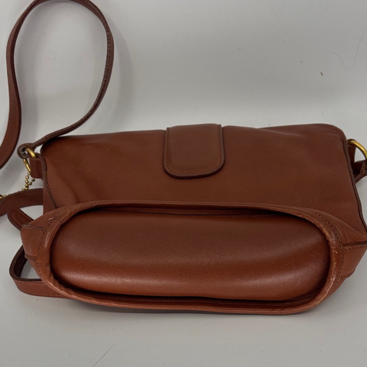 Coach Brown Leather Crossbody Bag