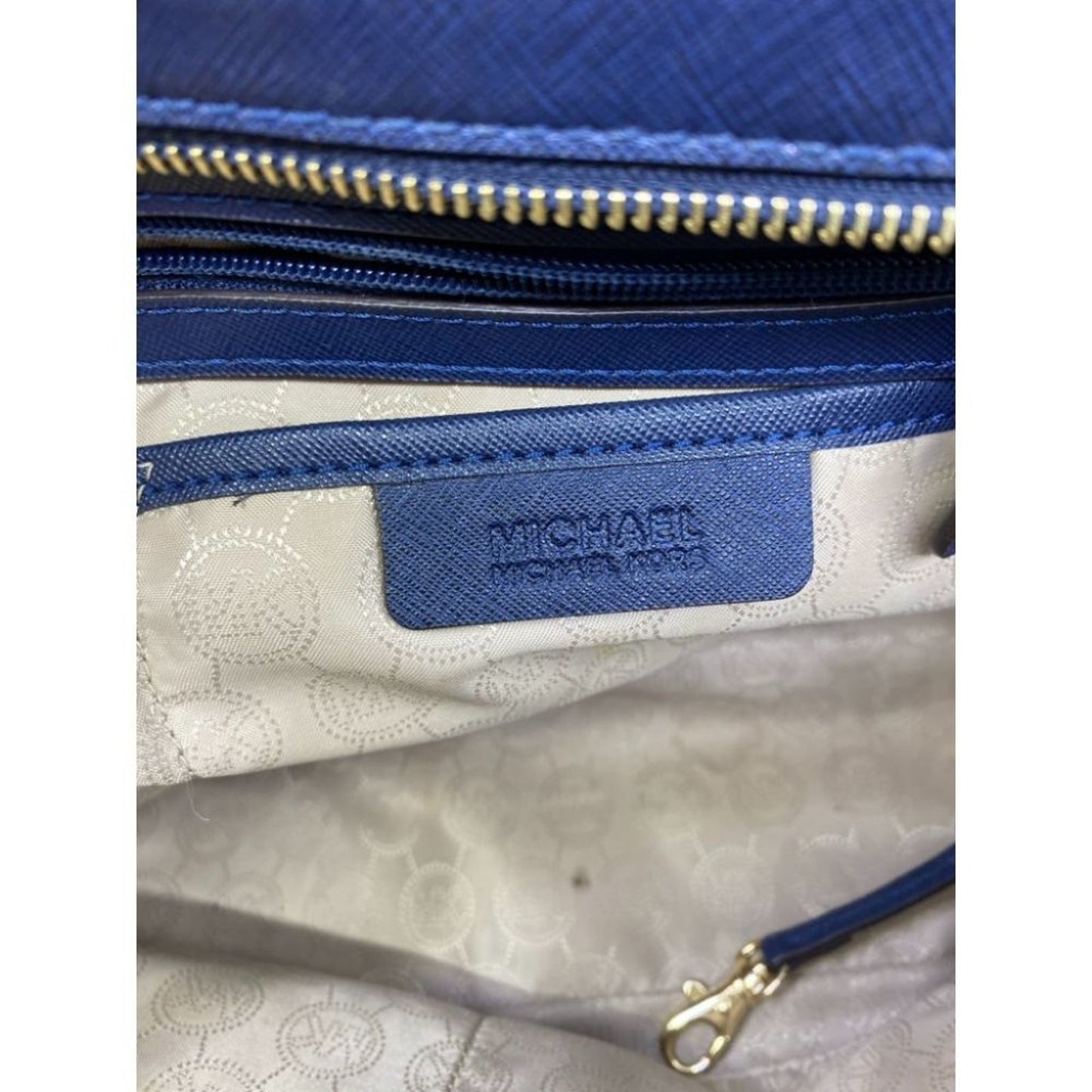 Michael Kors Blue Selma Bag MSRP $390