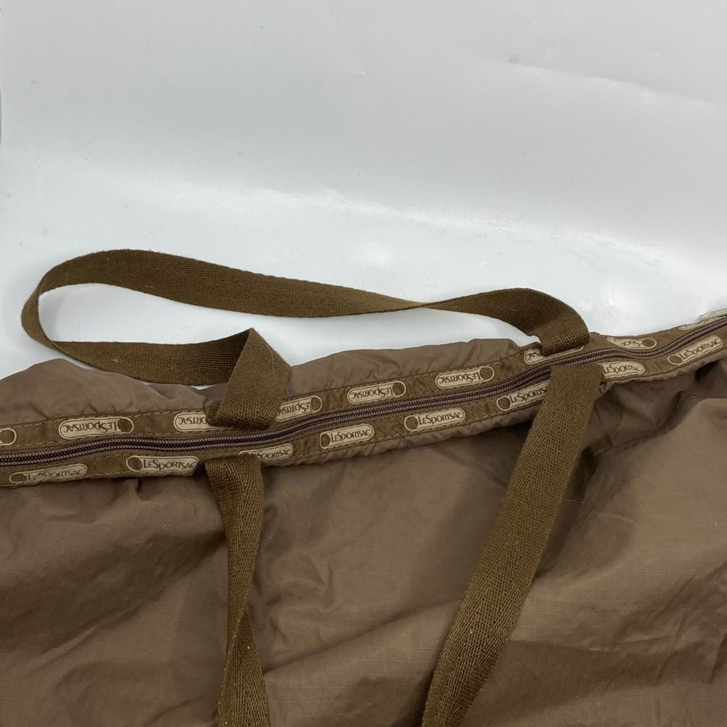 LeSportsac Brown Nylon Shoulder Bag