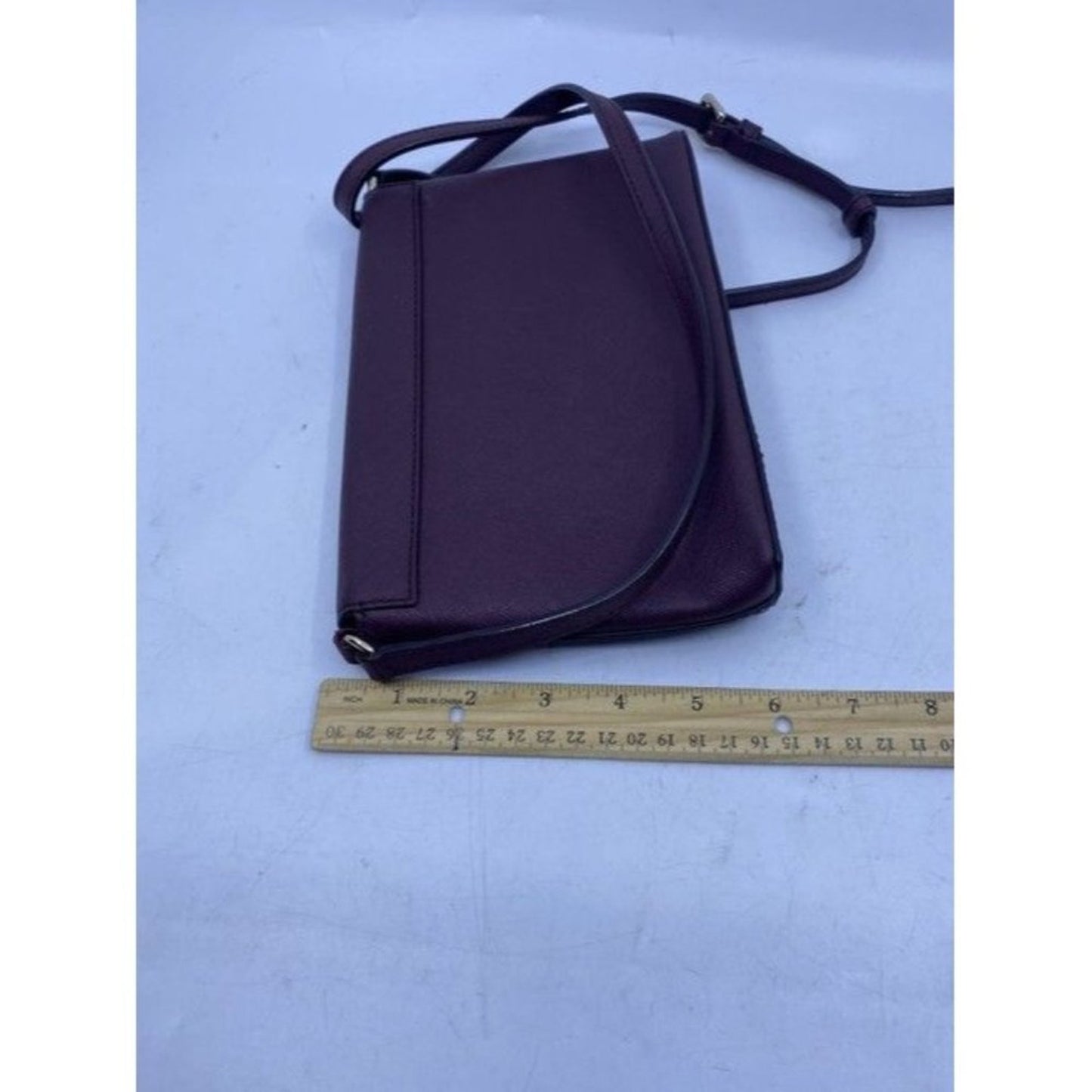 Kate Spade Cedar Street Monday Purple Leather Shoulder Bag