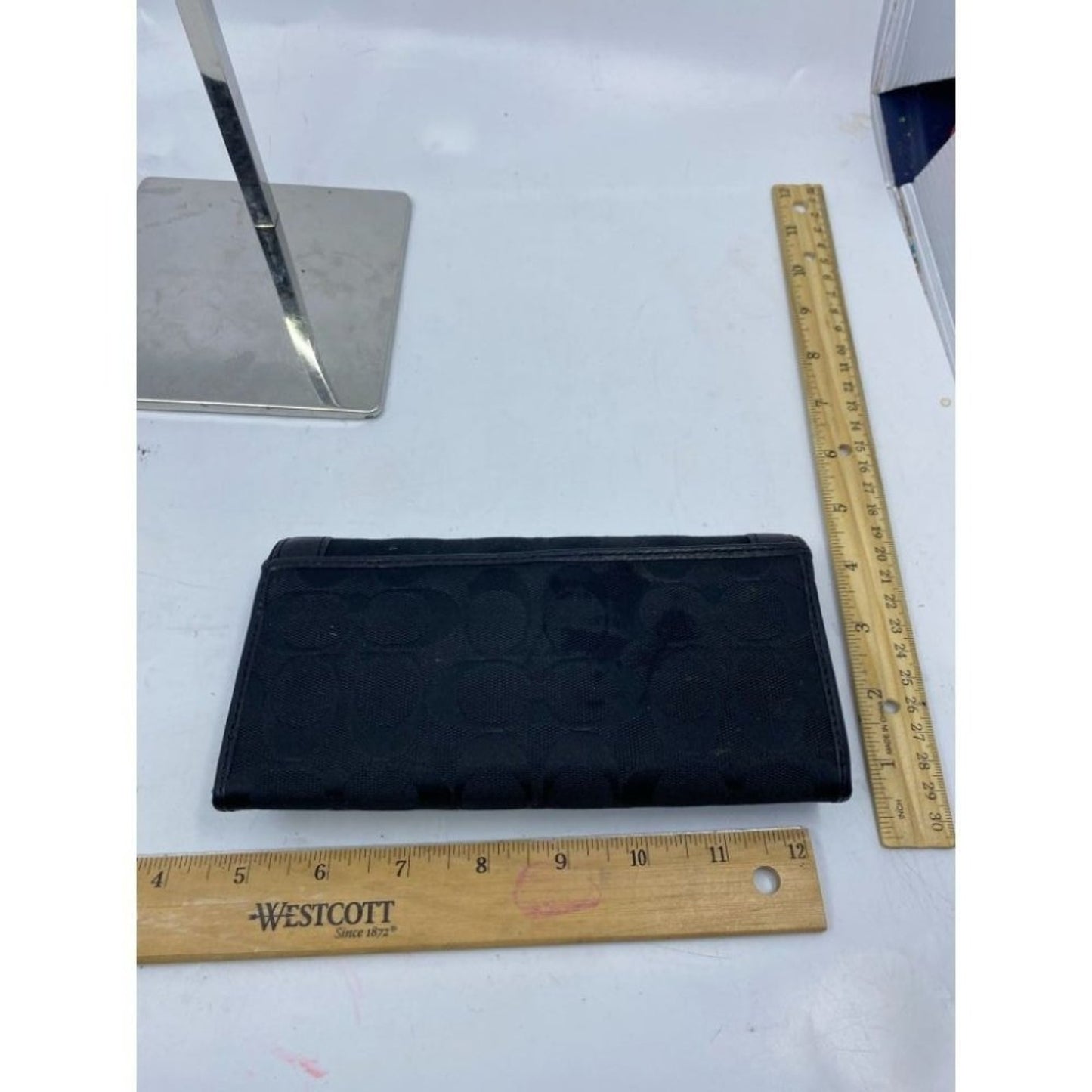 Coach Black Large Wallet