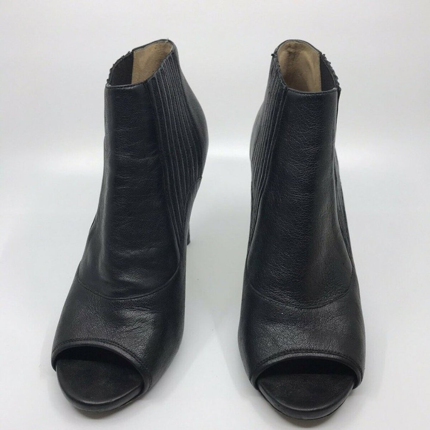 JIMMY CHOO Peep Toe Booties size 9.5
