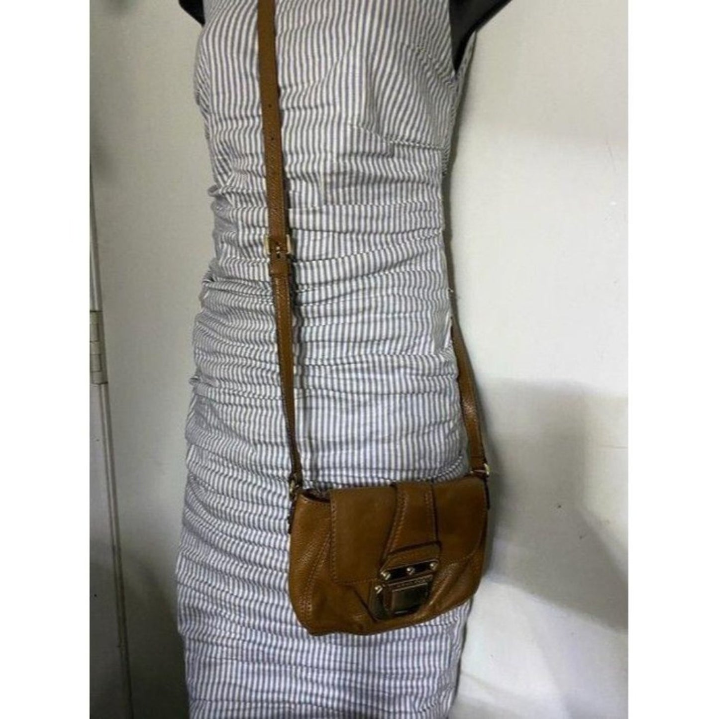 michael kors mini msrp brown cross body bag