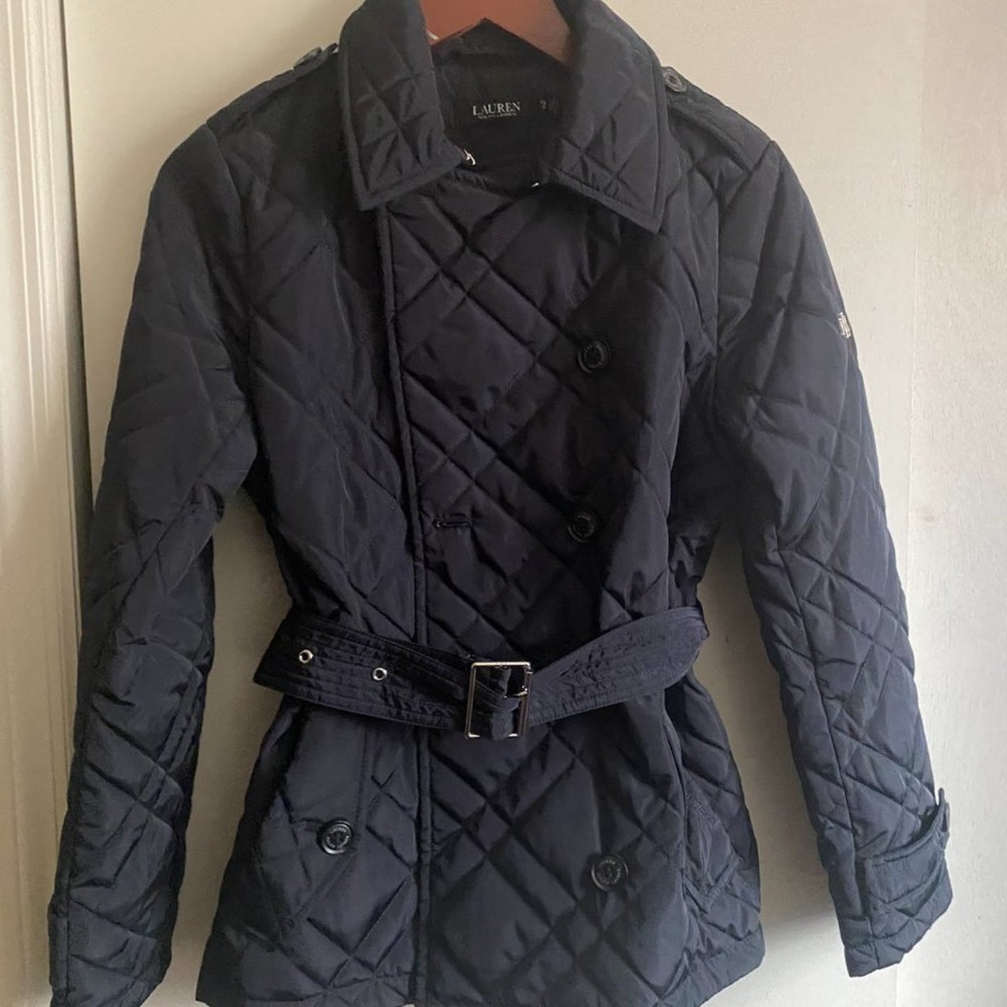 Lauren Ralph Lauren Jacket Belt Puffer