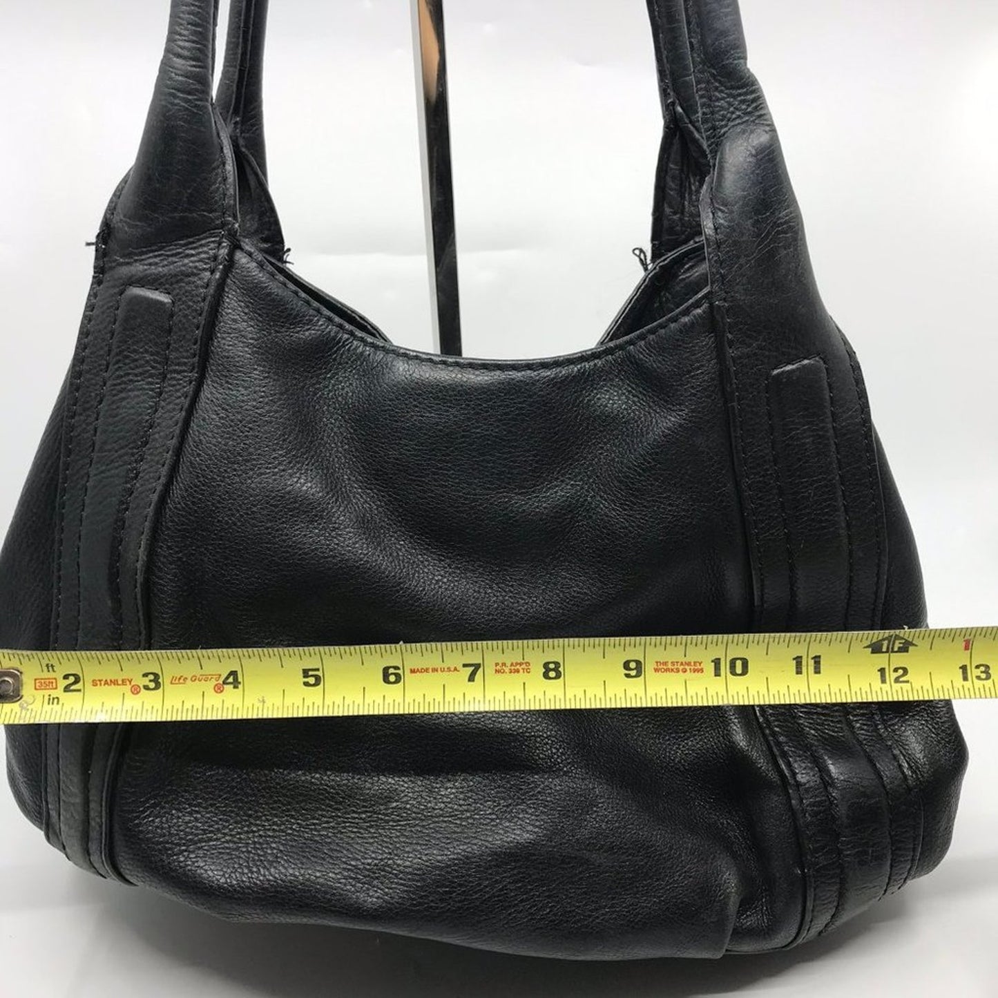 Michael Kors Black Large PU Leather Shoulder Bag