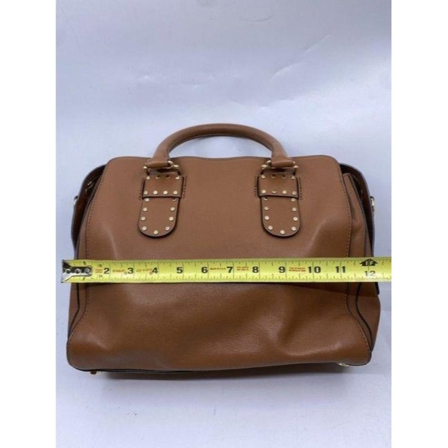 rebecca minkoff bag shoulder orange leather tote