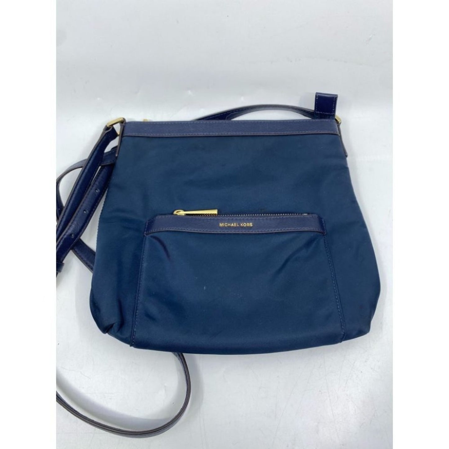 Michael Kors Blue Nylon Crossbody Bag