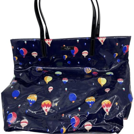 Large laminated shopping tote