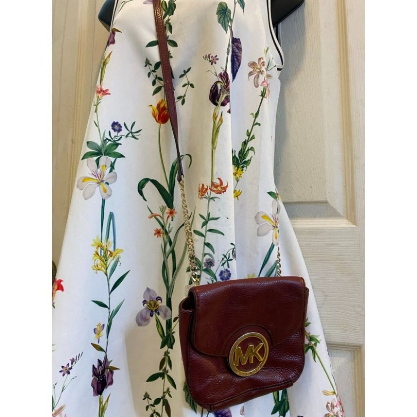 Michael Kors Brown Mini Crossbody Bag