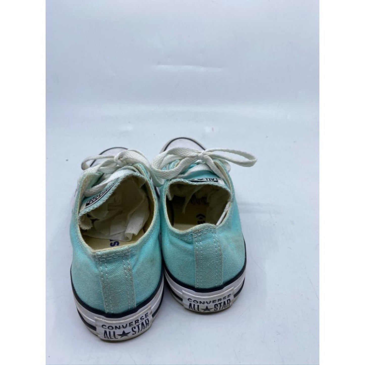 CONVERSE Sneakers White Green Men's Size 4
