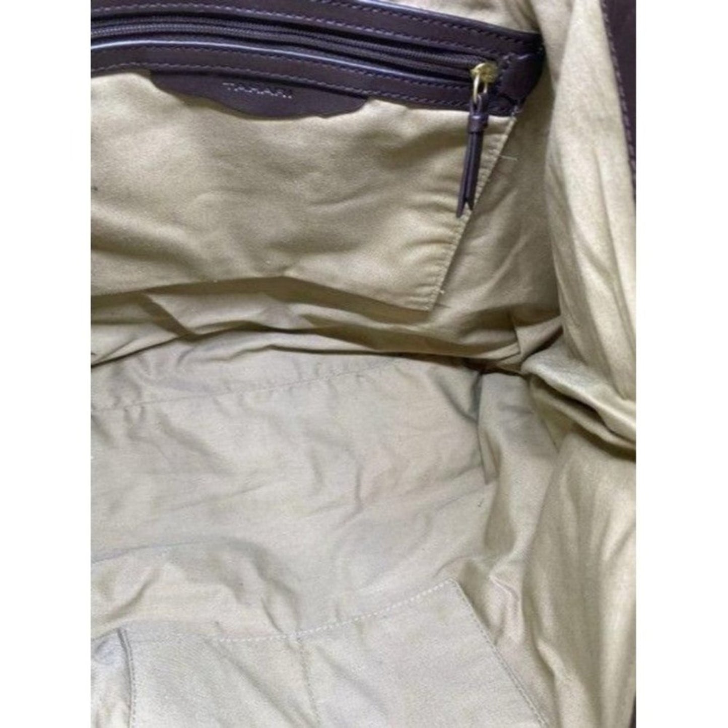 Elie Tahari Snake Print Brown Beige Leather Shoulder Bag
