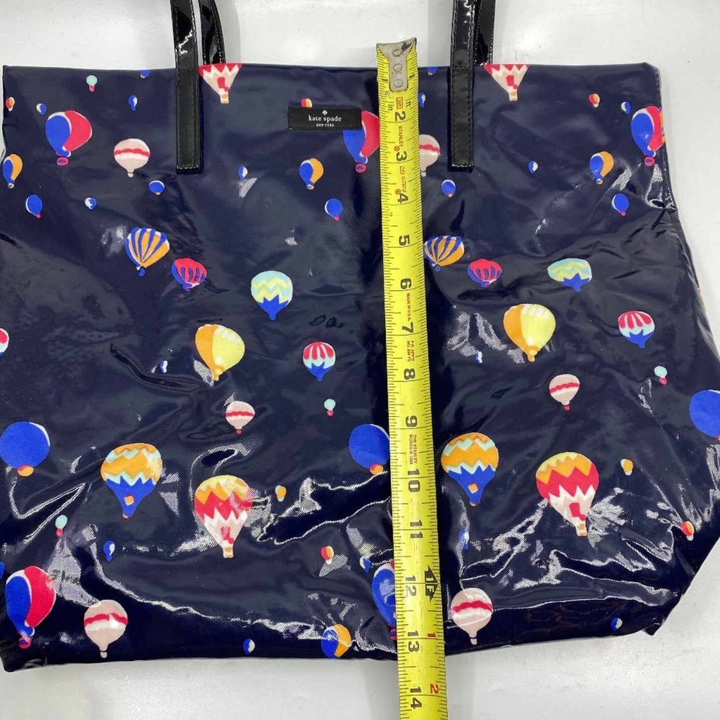 Large laminated shopping tote