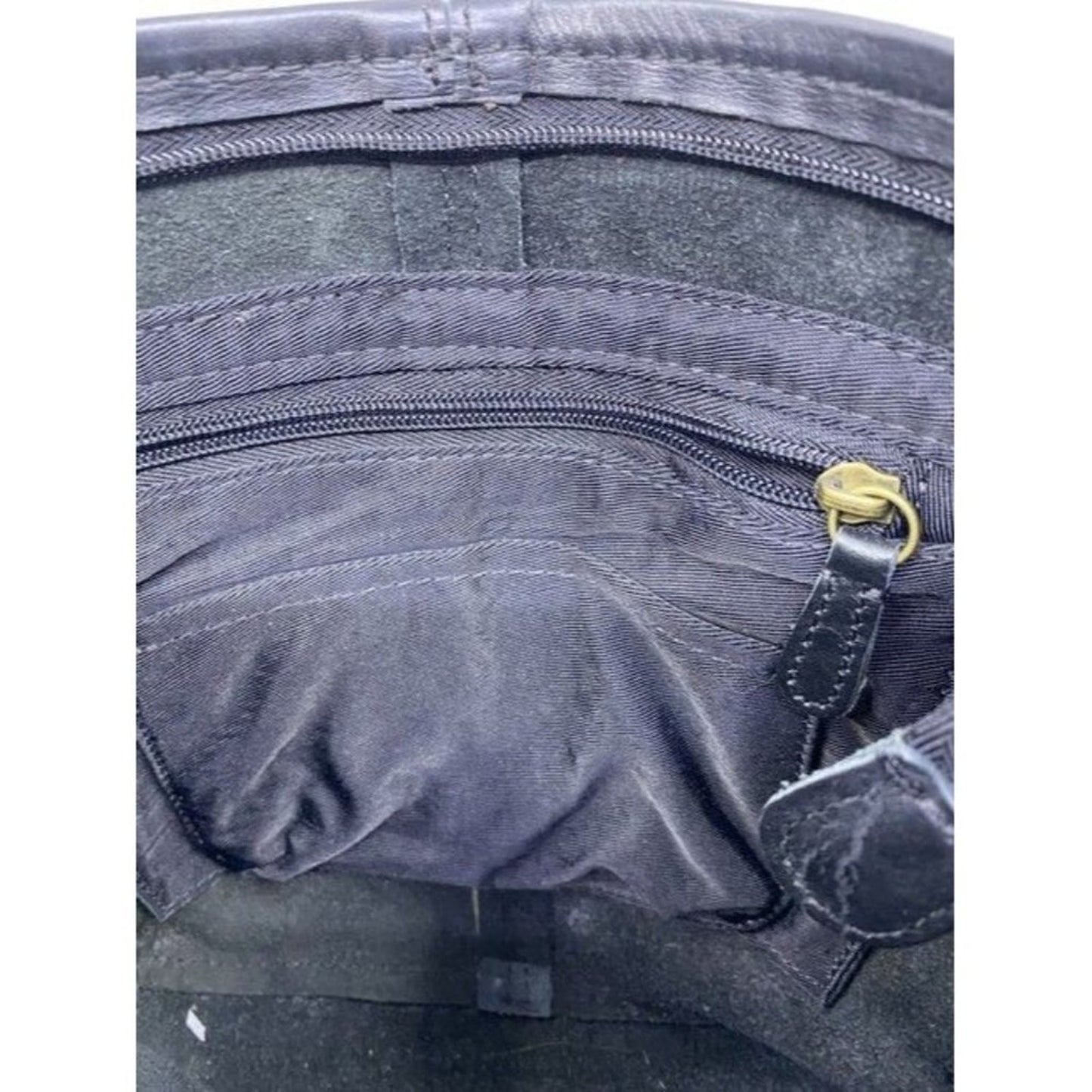 Unbranded Black Leather Cross Body Bag
