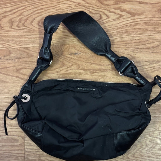 Kate Spade Black Nylon and Leather Bag