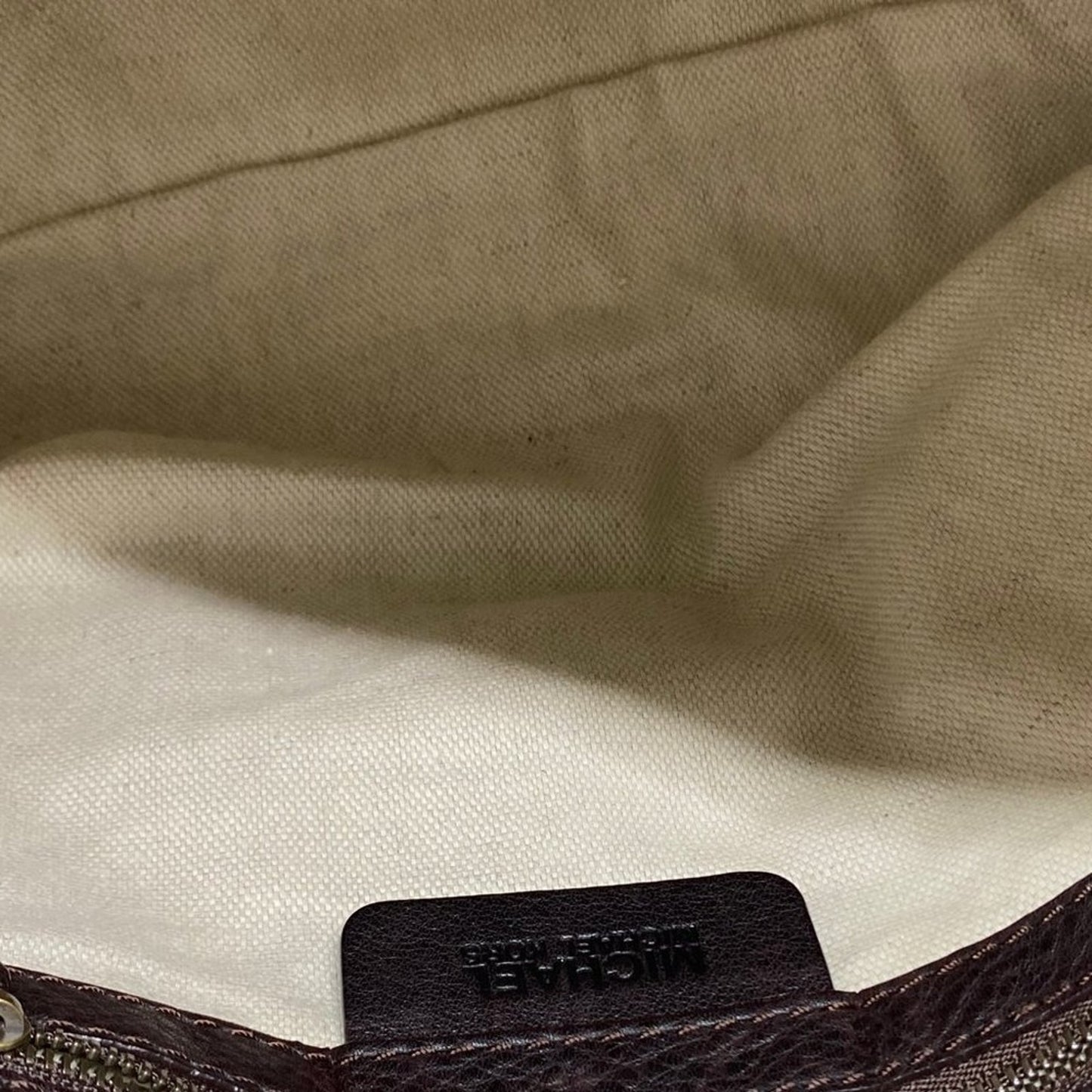 Michael Kors Medium Black Leather Shoulder Bag
