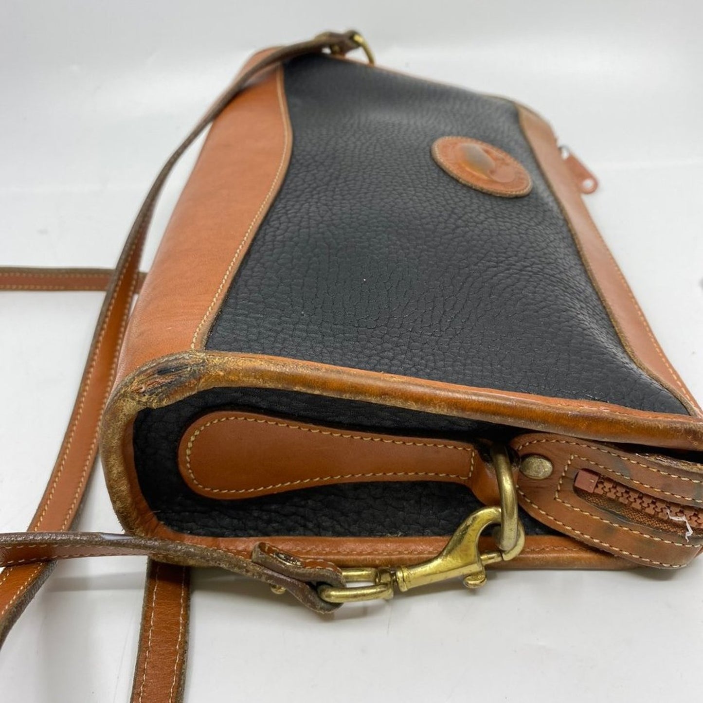DOONEY & BOURKE Black All Weather Leather Bag
