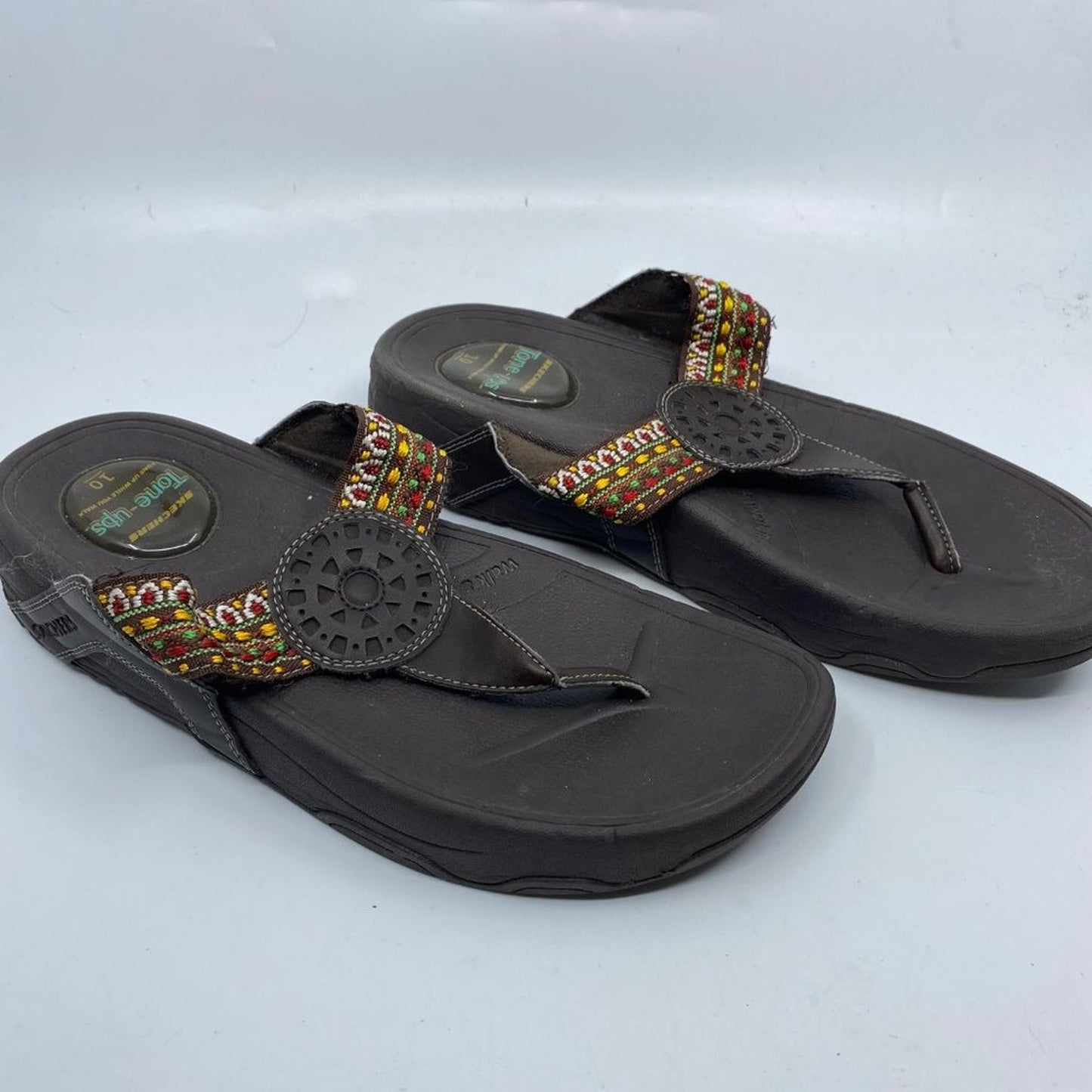 NWOT! Skechers Brown Sandals Size: US 10