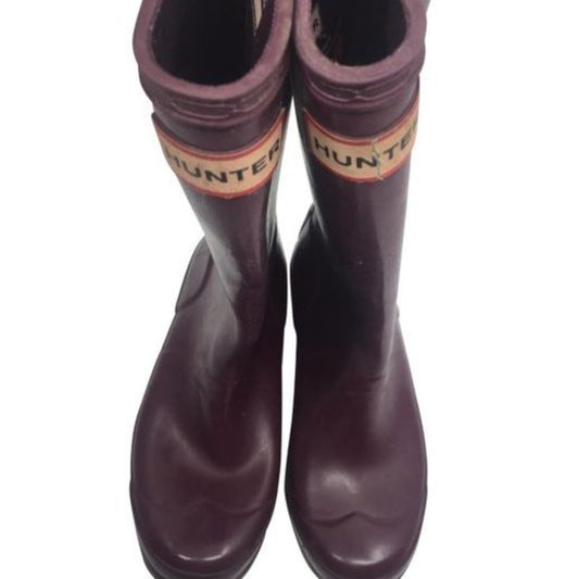 Unisex Hunter Boots Brown Size US 3M/4F