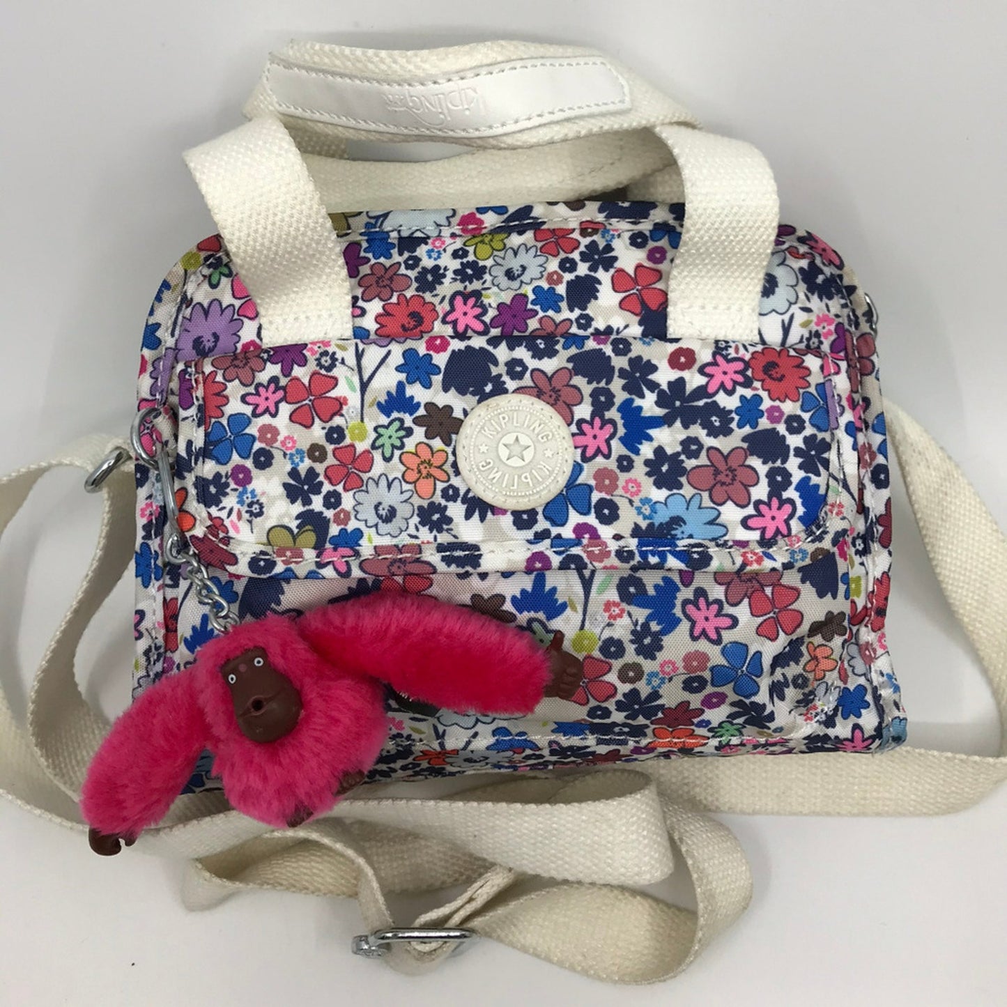 Kipling Multi Color Adjustable Strap Shoulder Bag