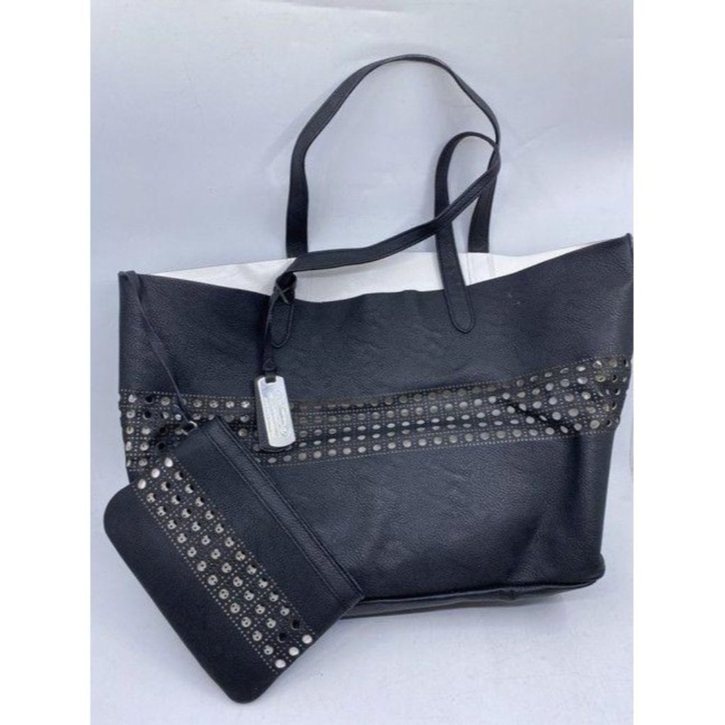 Ralph lauren msrp black leather shoulder bag