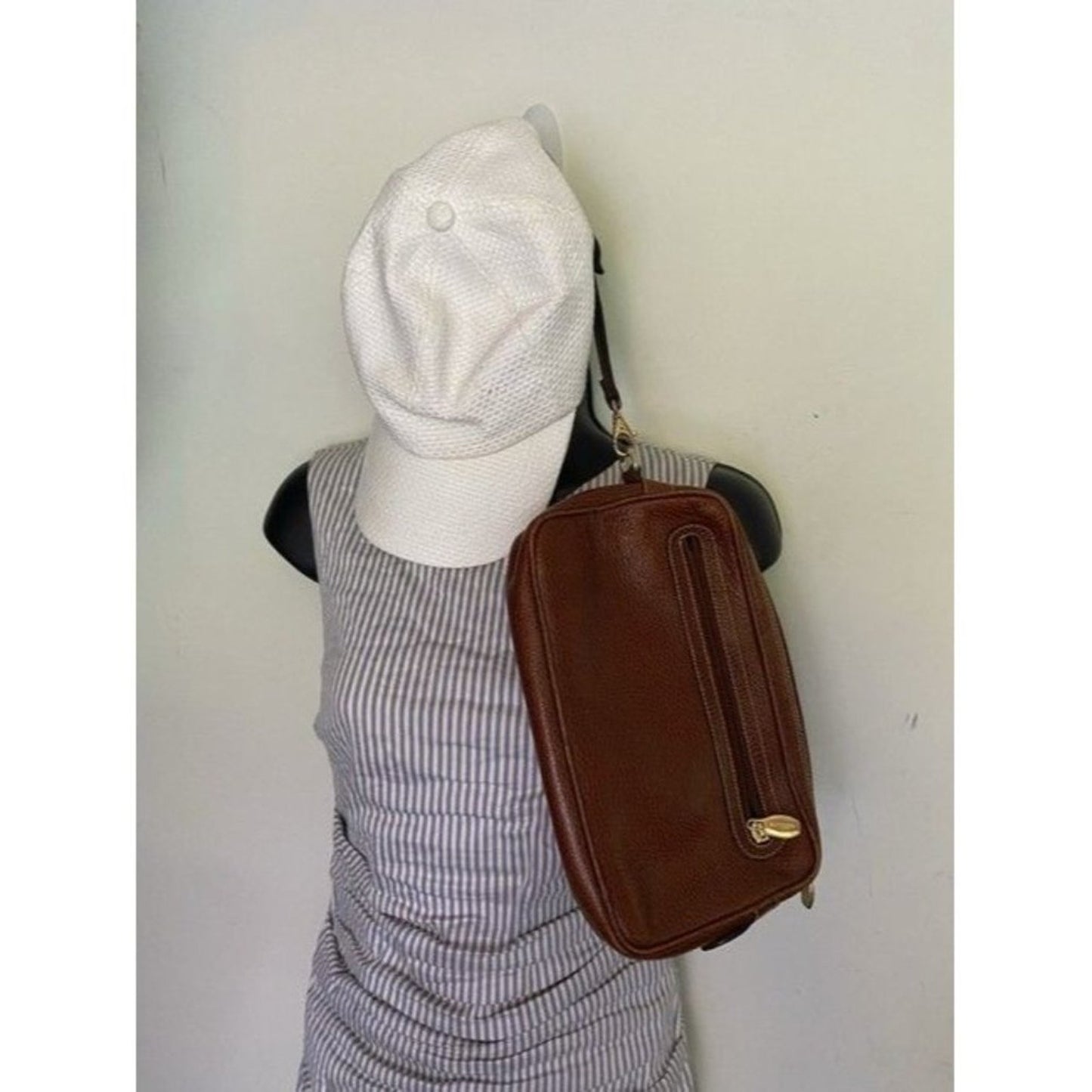 Brown Travel Cosmetic Bag