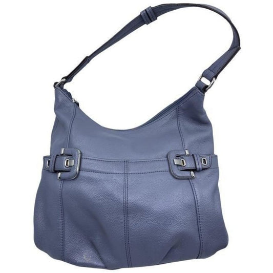 tignanello bag light purple leather tote